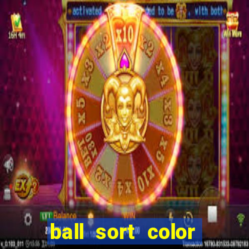 ball sort color water puzzle